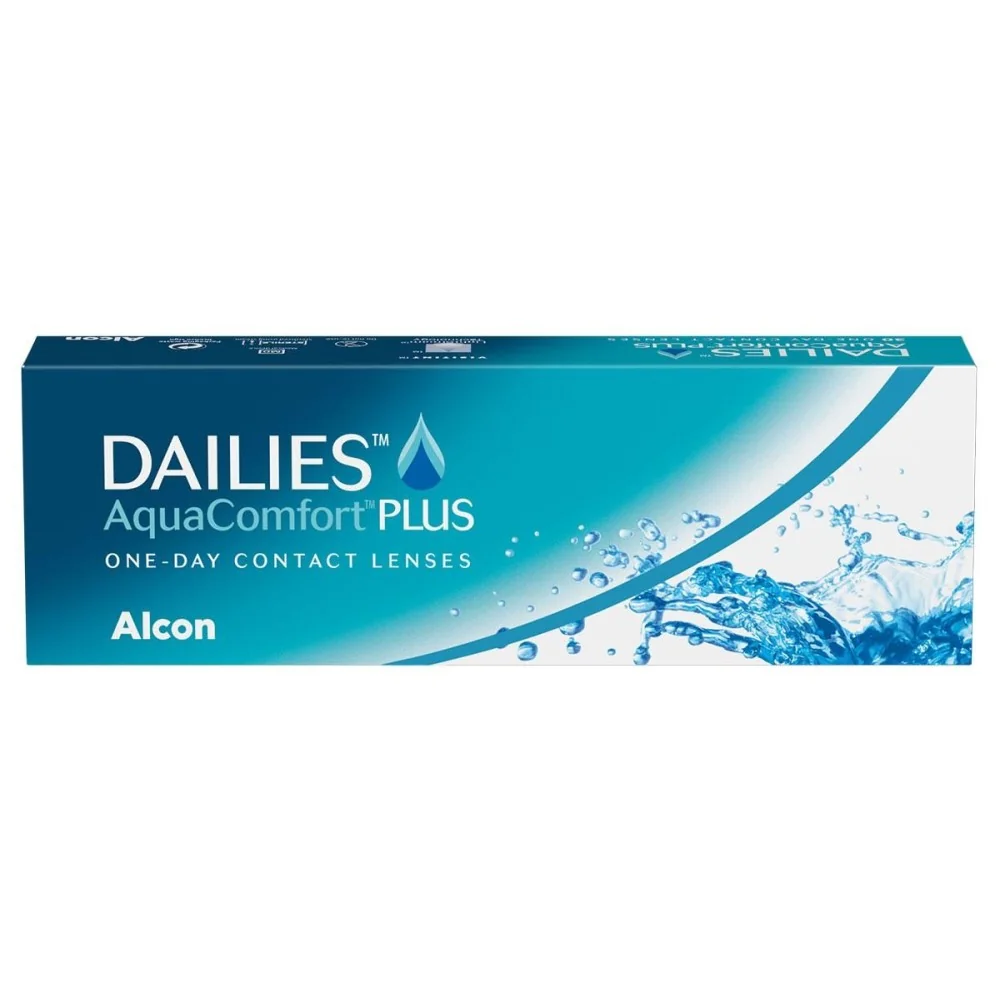 Denné Dailies AquaComfort Plus (30 šošoviek) Dioptrie: 5, Zakrivenie: 8.7