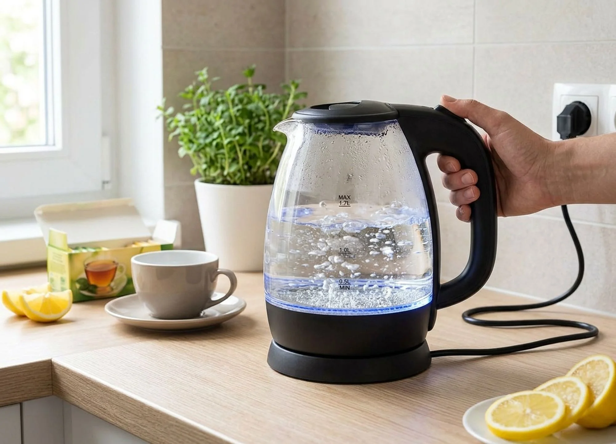 MagicHome rýchlovarná kanvica Mira, 1 ks 1,7 l
