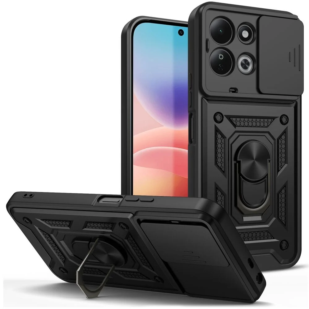 Tech-Protect CamShield kryt na Xiaomi Redmi 17 4G / 5G, čierny