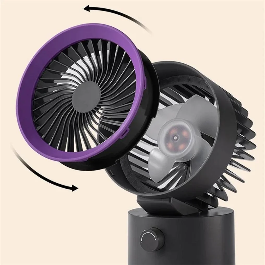 MG LLD-F87R bezdrôtový stolný ventilátor, čierny