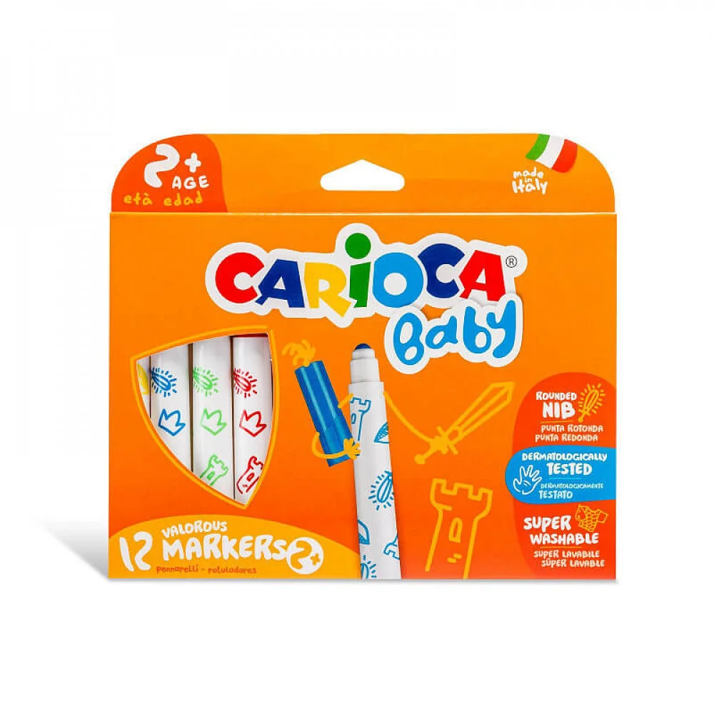 Fixky BABY pre deti od 2 rokov Carioca 12ks-CARIOCA