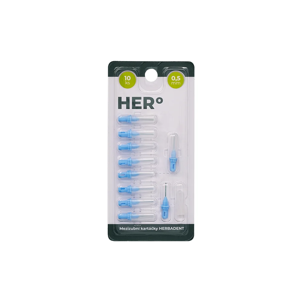 HERo doplnkové balenie 0,5 mm (modrý) 10 ks