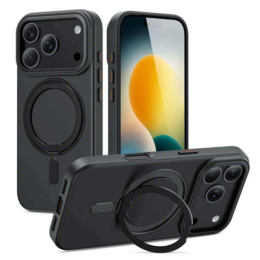 Tech-Protect MagRing MagSafe kryt na iPhone 17 Pro, čierny
