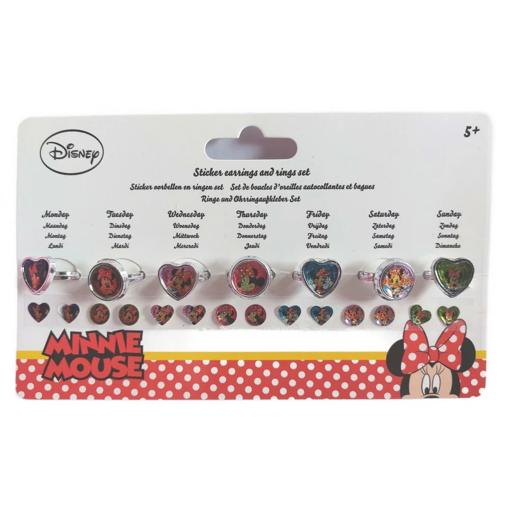 Disney prstienky so samolepkami 7 + 14-Disney
