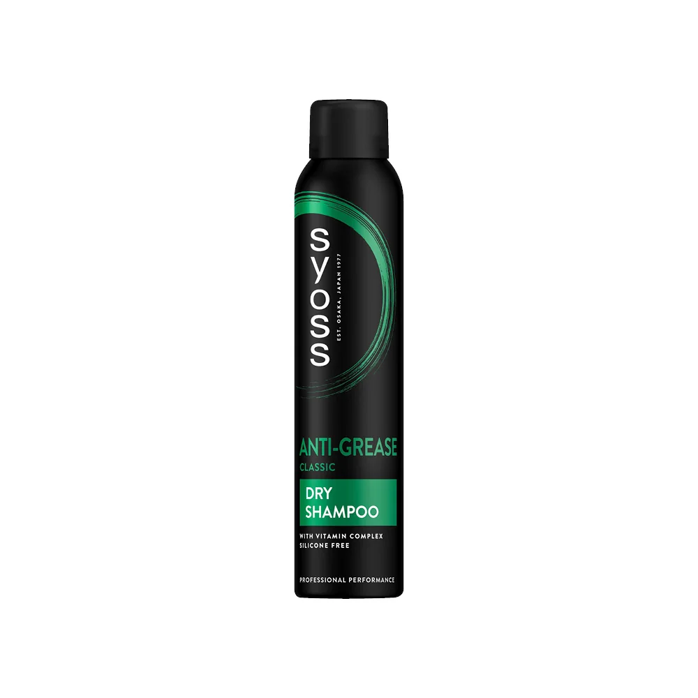 Syoss suchý šampón Anti-Grease 1×200 ml, suchý šampón