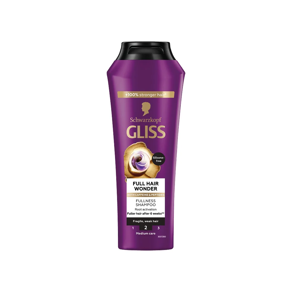 Schwarzkopf Gliss šampón Full Hair Wonder 250 ml 1×250 ml, šampón