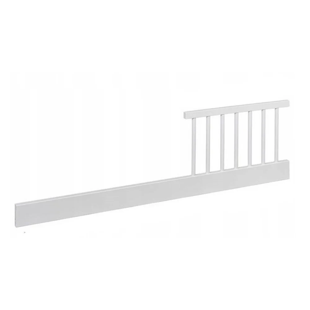 Bočnica k drevenej postieľke univerzálna Side White Wood