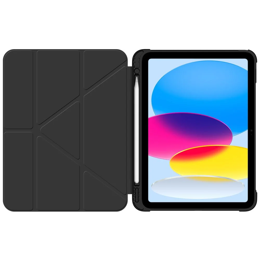Tech-Protect SC Pen Origami puzdro na iPad 10.9'' 10gen / 2022, čierne