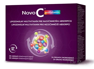 Novo C Multivitamin 1×30 cps, výživový doplnok