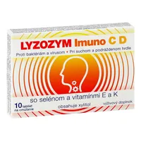 LYZOZYM Imuno C D so selénom a vitamínmi E a K 10 tbl. na cmúľanie