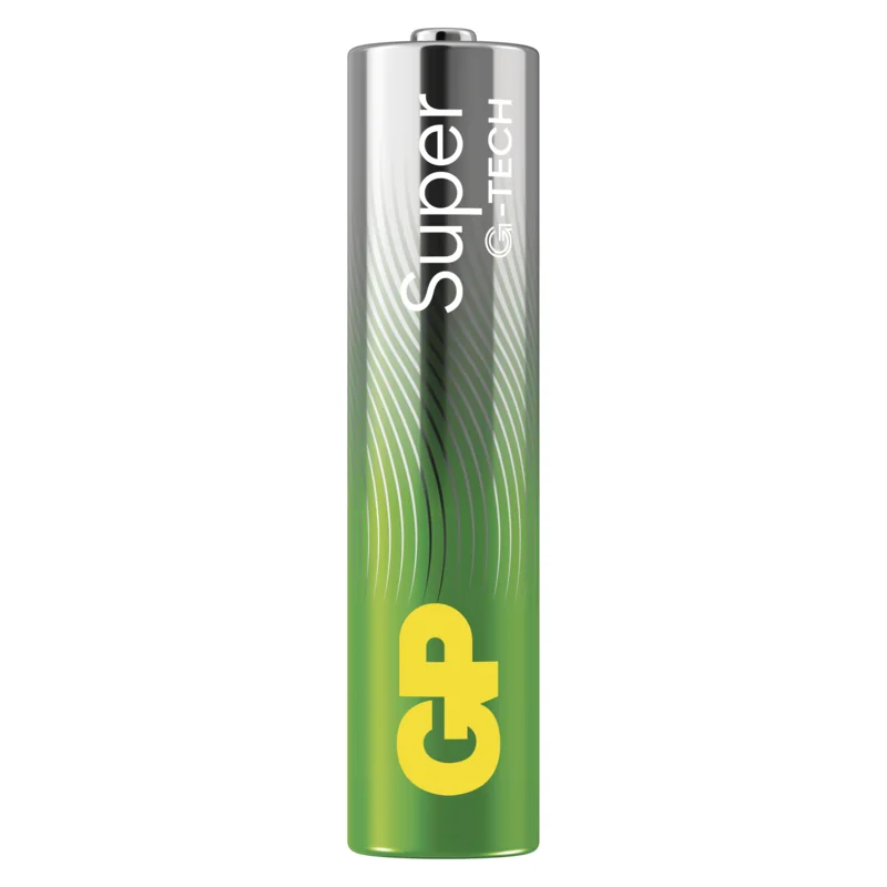 GP alkalická batéria SUPER AAA (LR03), 8 ks 1×8 ks, alkalická batéria