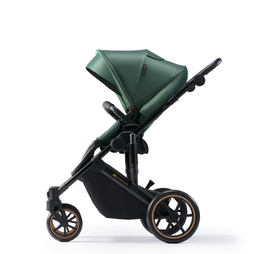 Kočík kombinovaný 3v1 Prime 2 Dark Green, Premium