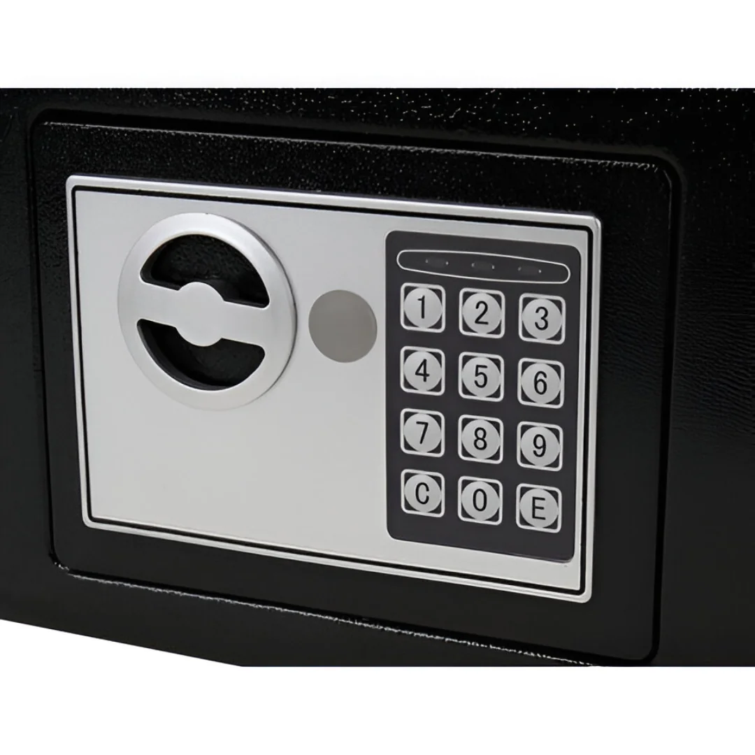 MG Lock trezor na kód, čierny
