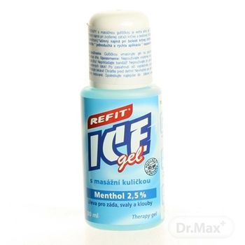 REFIT ICE GEL MENTHOL roll-on 1×80 ml, gél