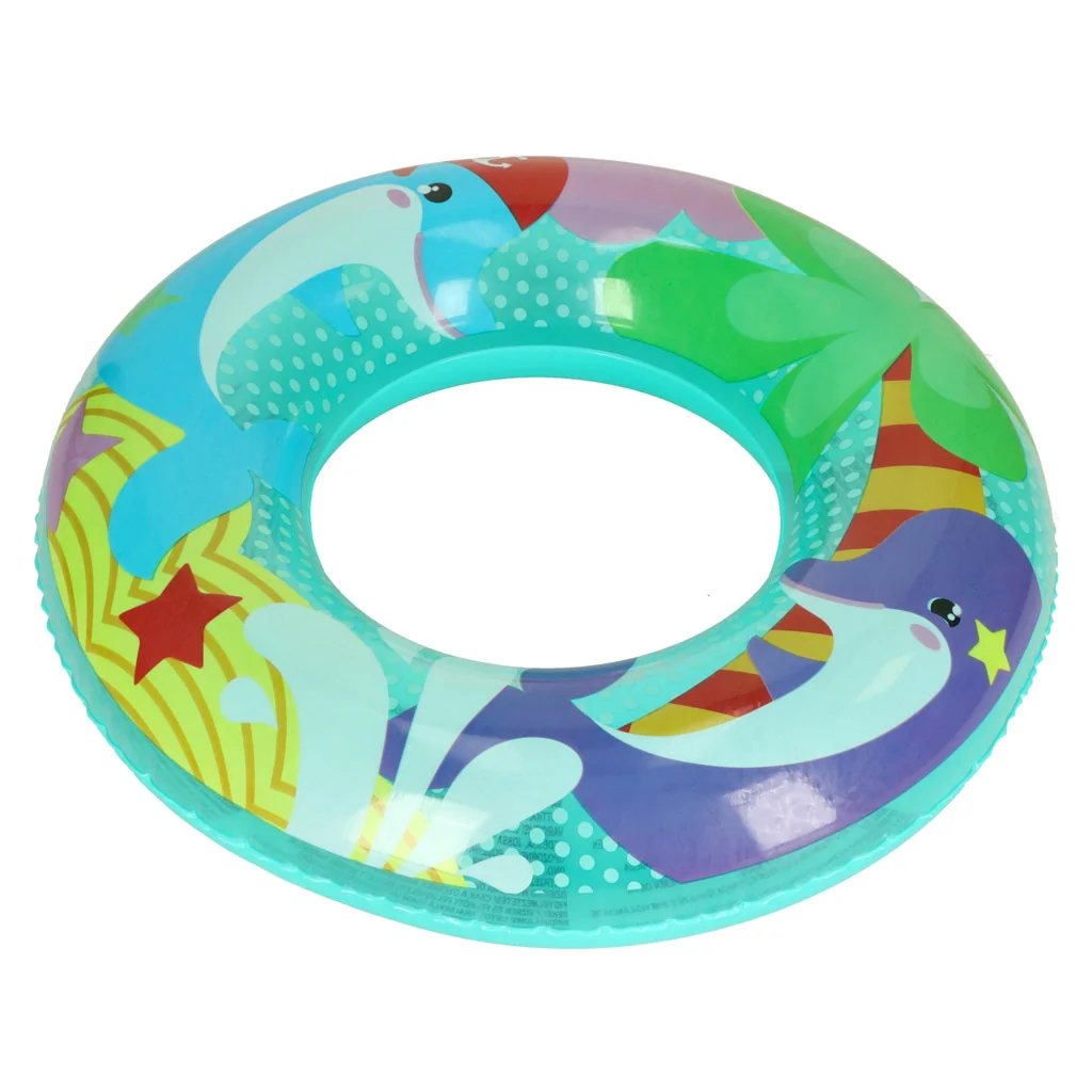 Nafukovací kruh, plážový kruh, delfín, 60 kg BESTWAY 36113, 51 cm