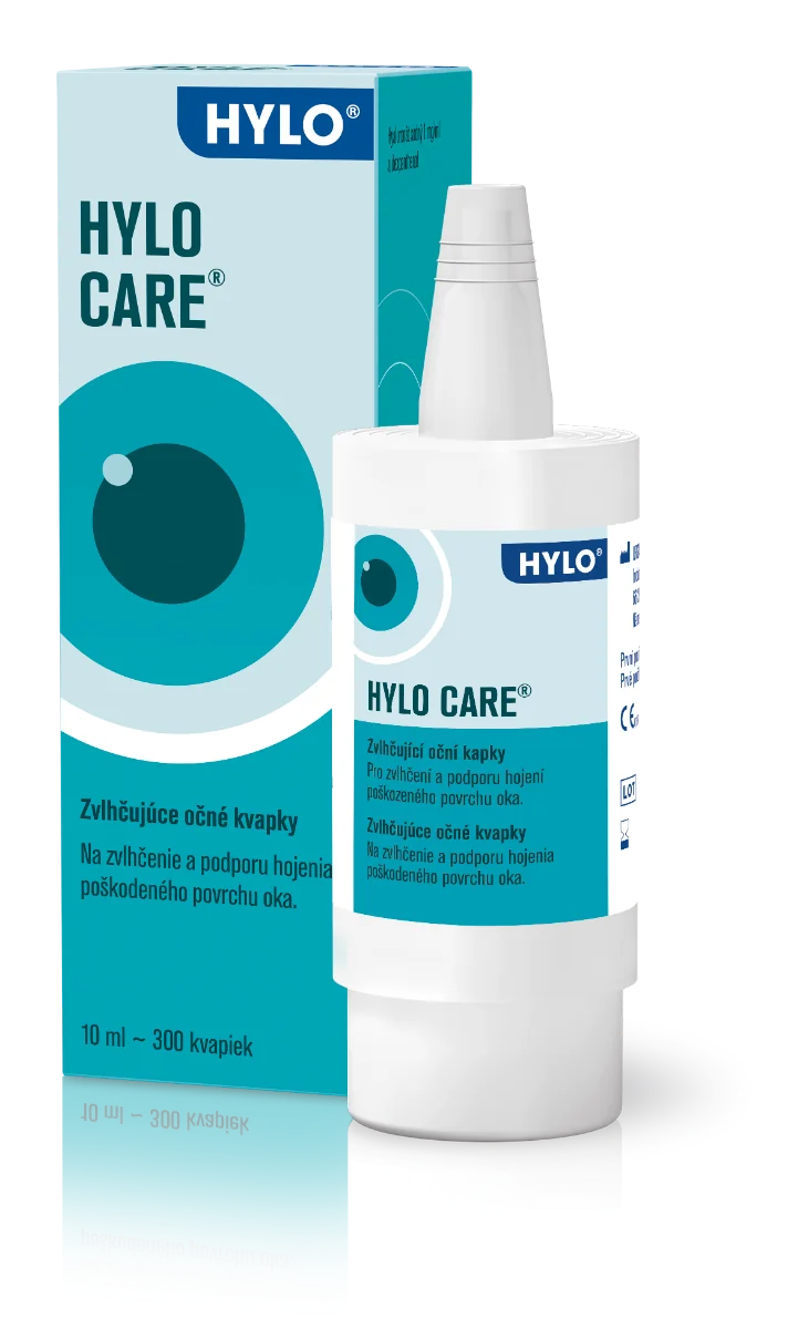 HYLO CARE 1×10 ml, umelé slzy