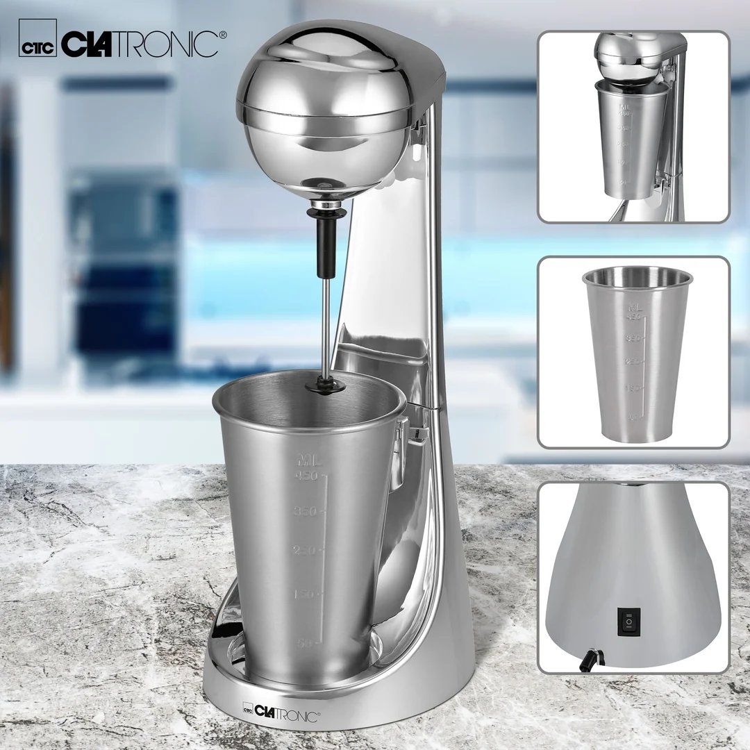 Clatronic BM 3472 tyčový mixér a napeňovač mlieka, 2 rýchlosti