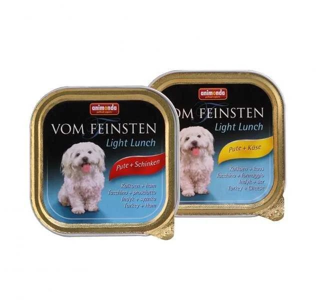 Animonda Vom Feinsten Dog Konzerva Light Morka+Šunka 150g 1×150 g, paštéta pre psy