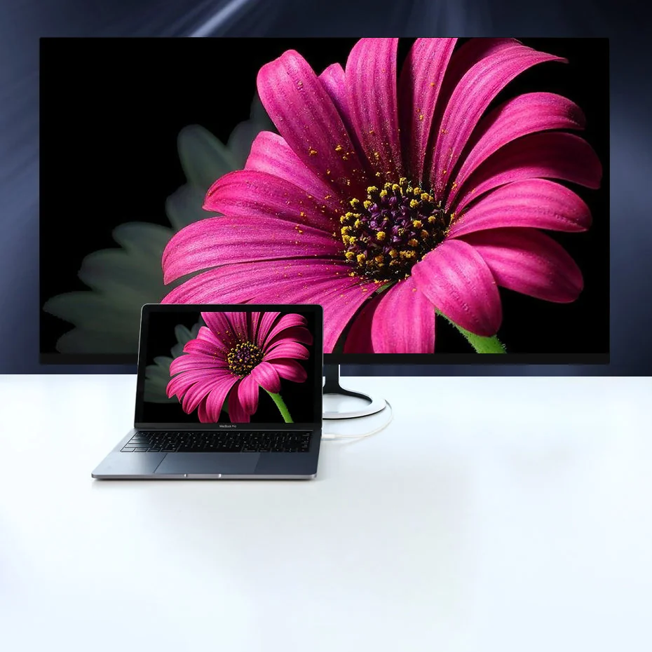 Ugreen MM139 kábel USB-C / DisplayPort 4K 1.5m, biely