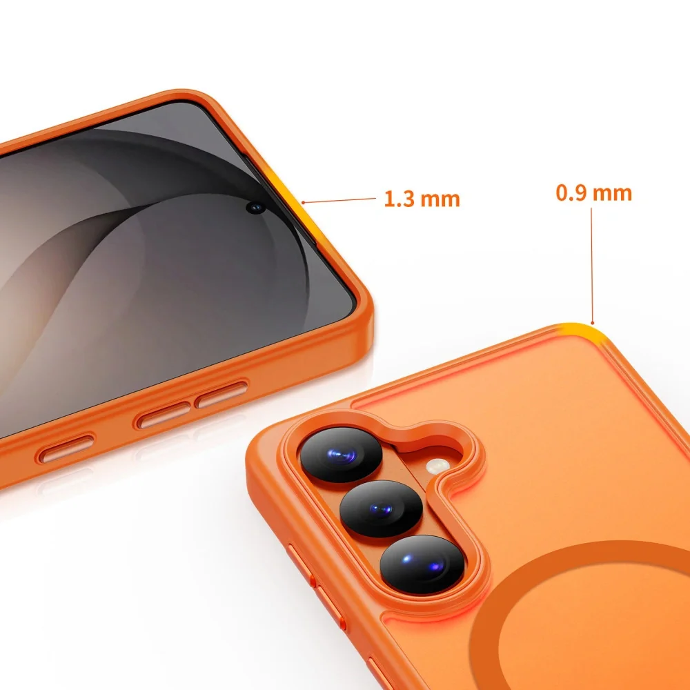 Tech-Protect MagMat MagSafe kryt na Samsung Galaxy S26, oranžový