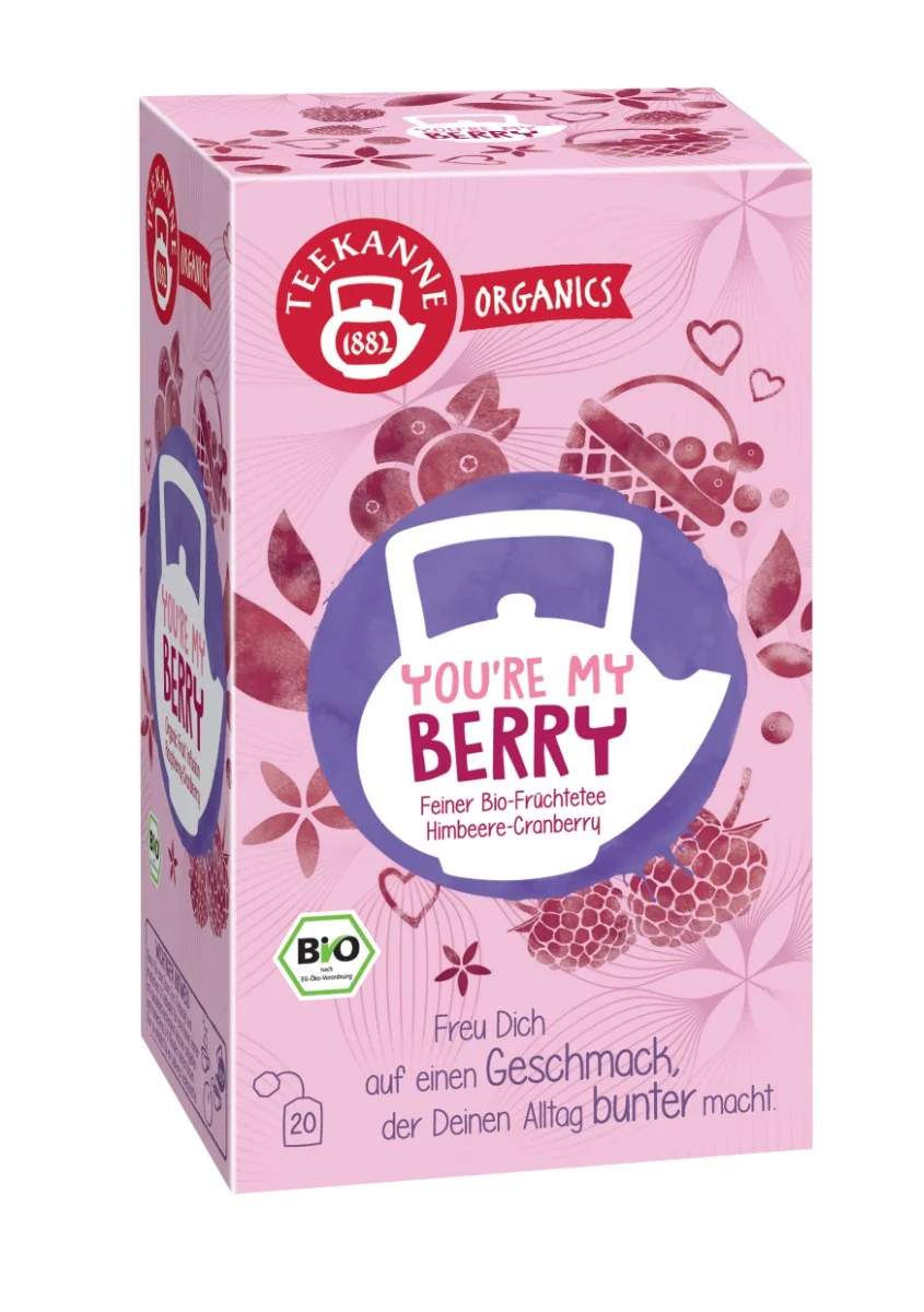 TEEKANNE BIO You're My Berry 1×45 g, ovocný čaj
