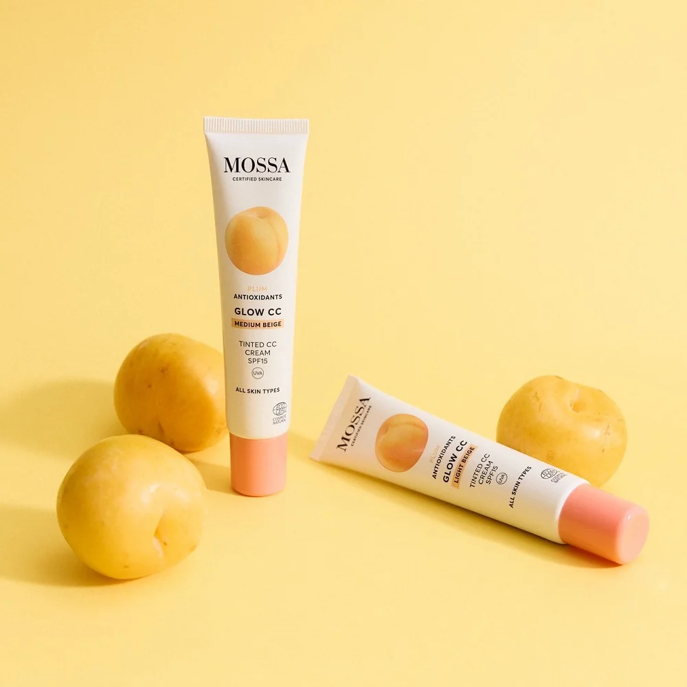 MOSSA Glow CC tónovací krém s SPF 15 Medium Beige 40 ml