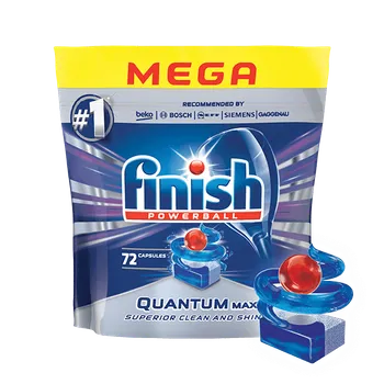 Finish Quantum tablety do umývačky riadu 1×72 ks, tablety do umývačky riadu