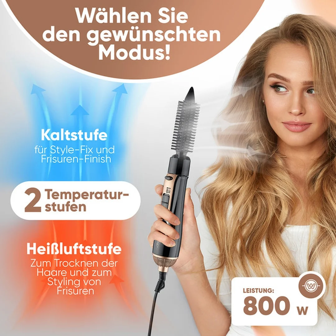 Clatronic HAS 3818 multifunkčný styler na vlasy 3v1, 800 W