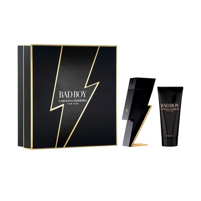 Carolina Herrera Bad Boy Edt 100ml+Shg 100ml 1×1 set, toaletná voda a sprchový gél