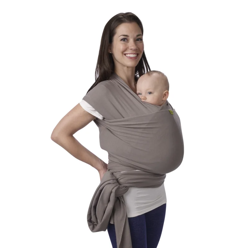 Boba Wrap šatka na nosenie detí tmavošedá