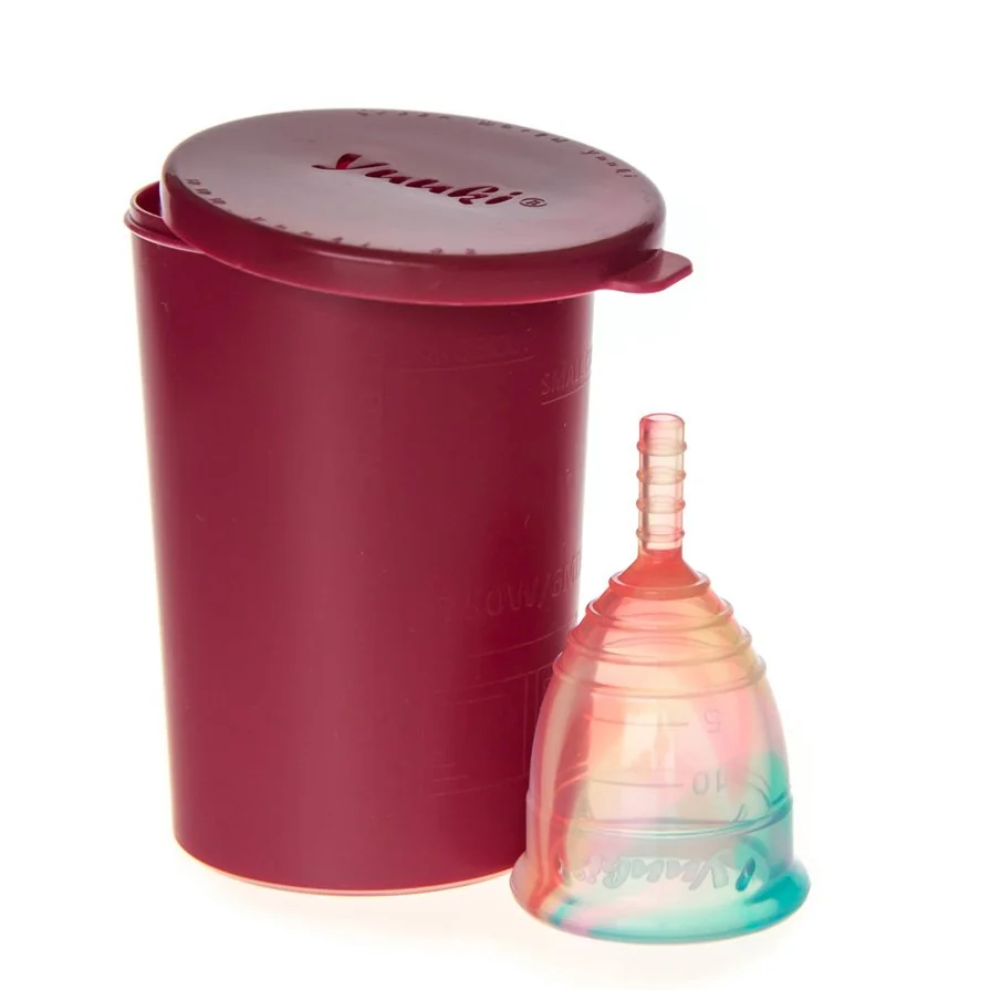 Menštruačný kalíšok Yuuki 1 Rainbow soft (YU109)