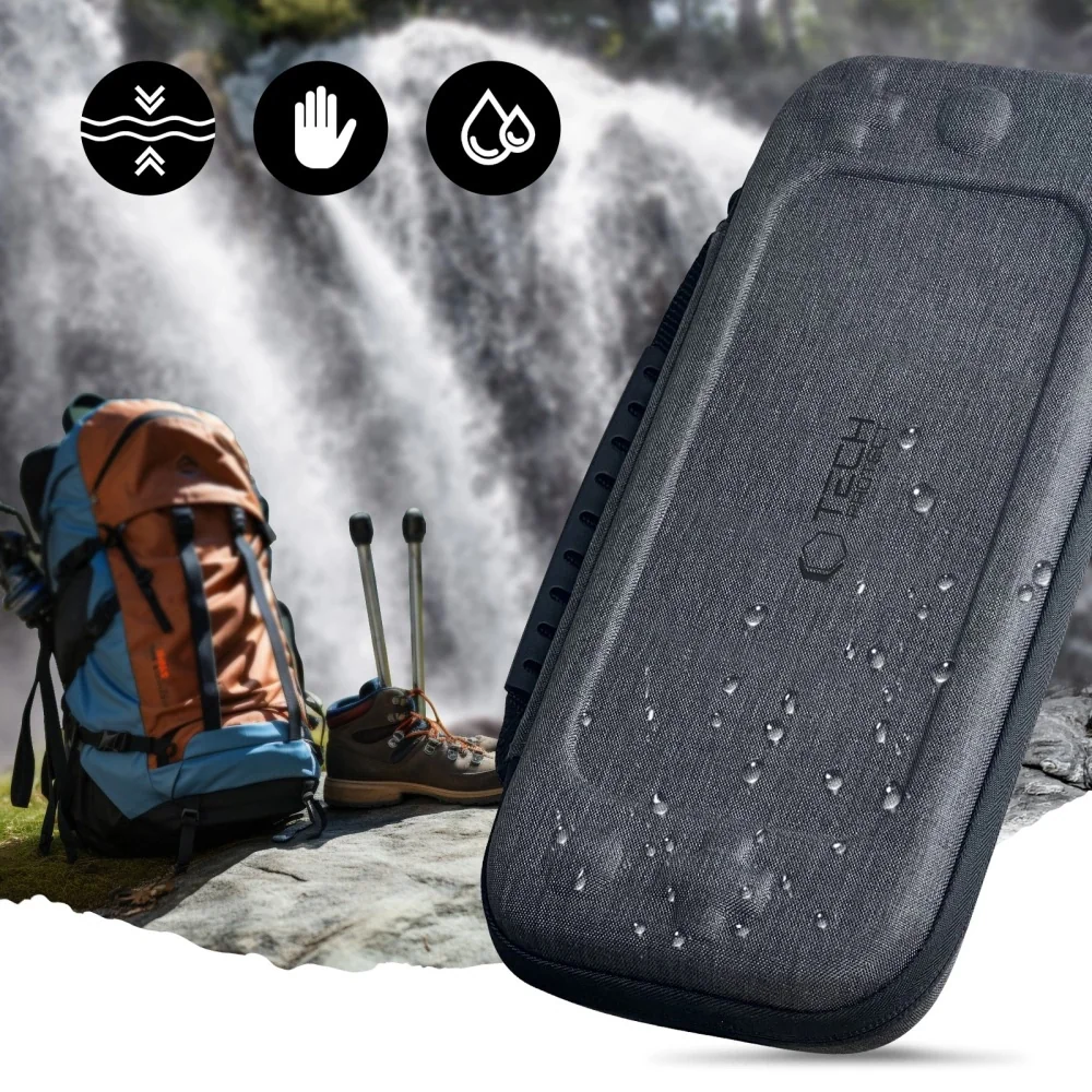 Tech-Protect Hardpouch obal na Nintendo Switch 2, šedý