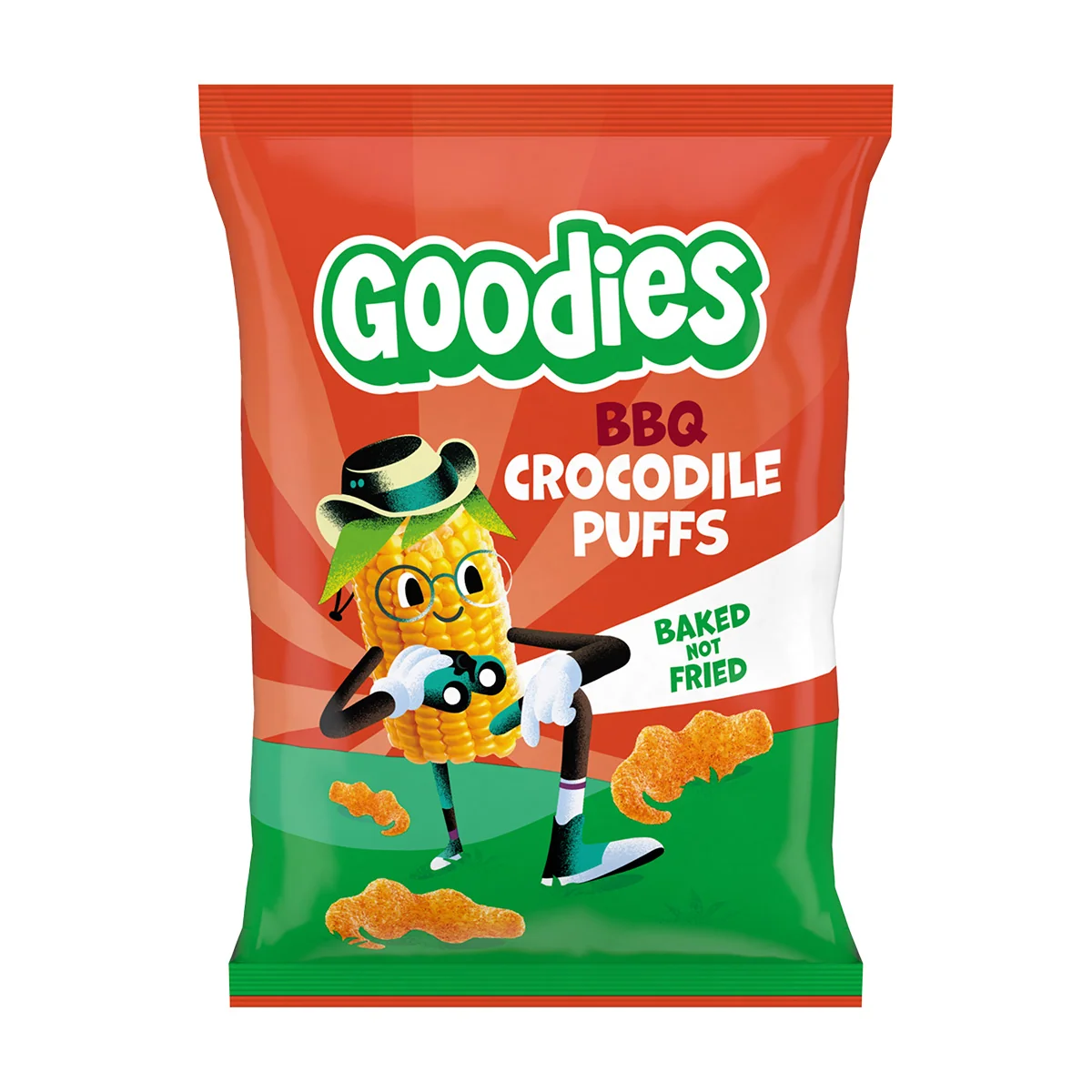 Goodies chrumky krokodýli BBQ 30 g