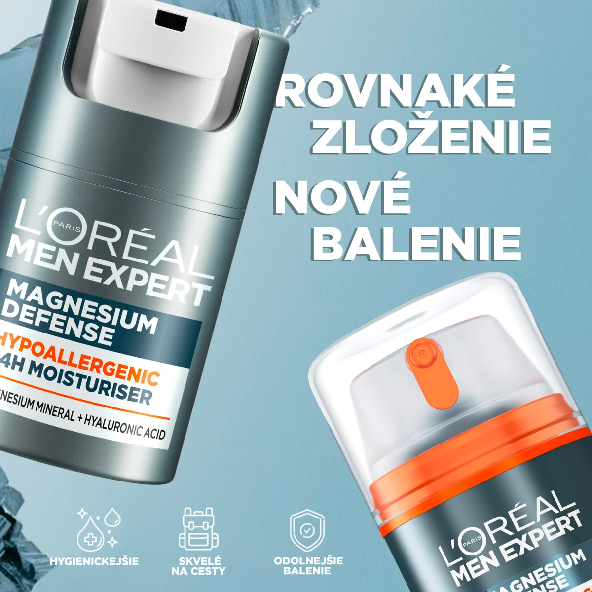 L'Oreal Men Expert Magnesium Defense denný krém 1×50 ml, denný krém