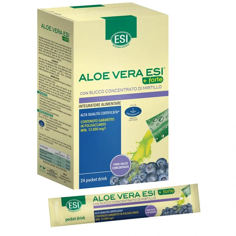ESI ALOE VERA FORTE drinky 24 ks