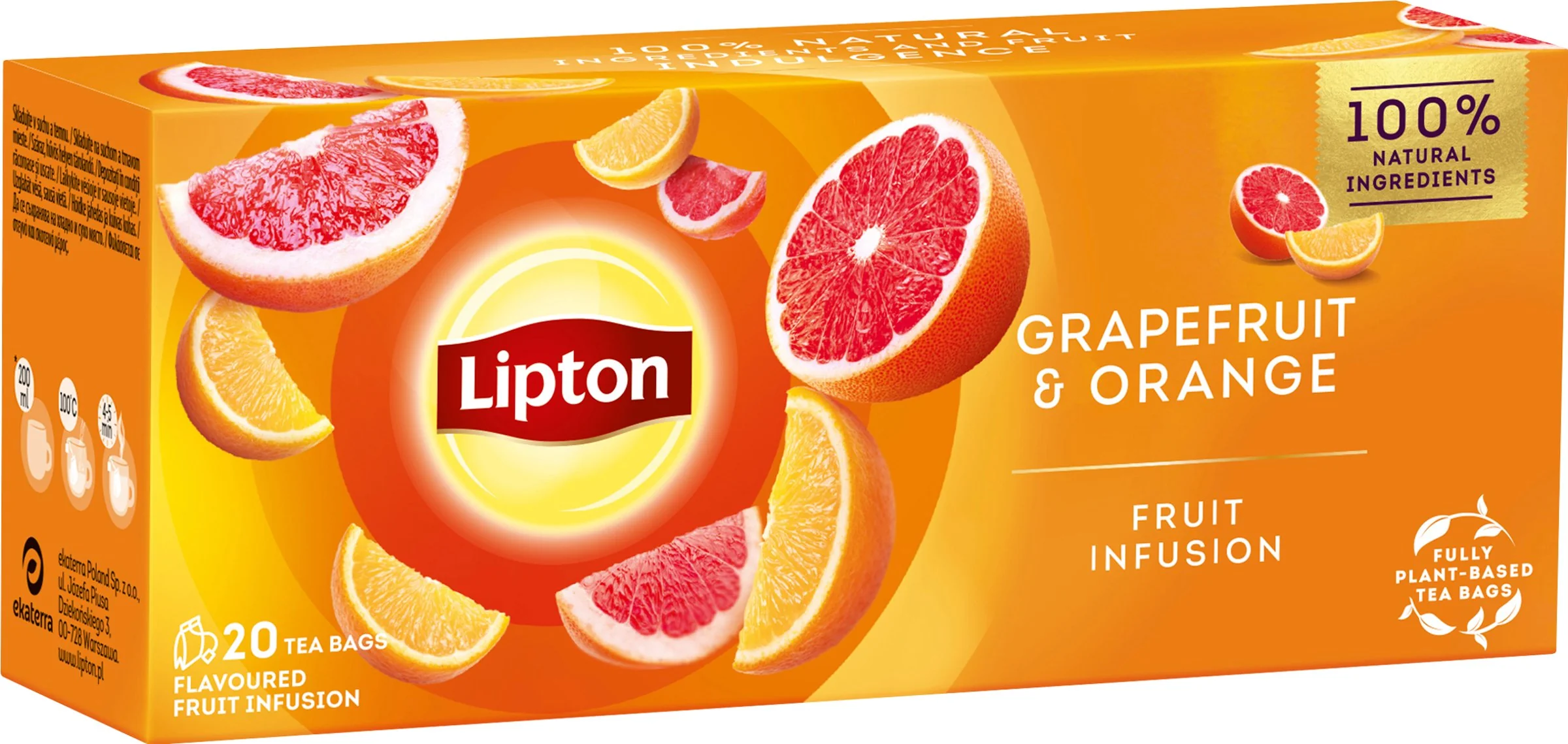 Lipton Grapefruit with Orange 1,7g 20 ks