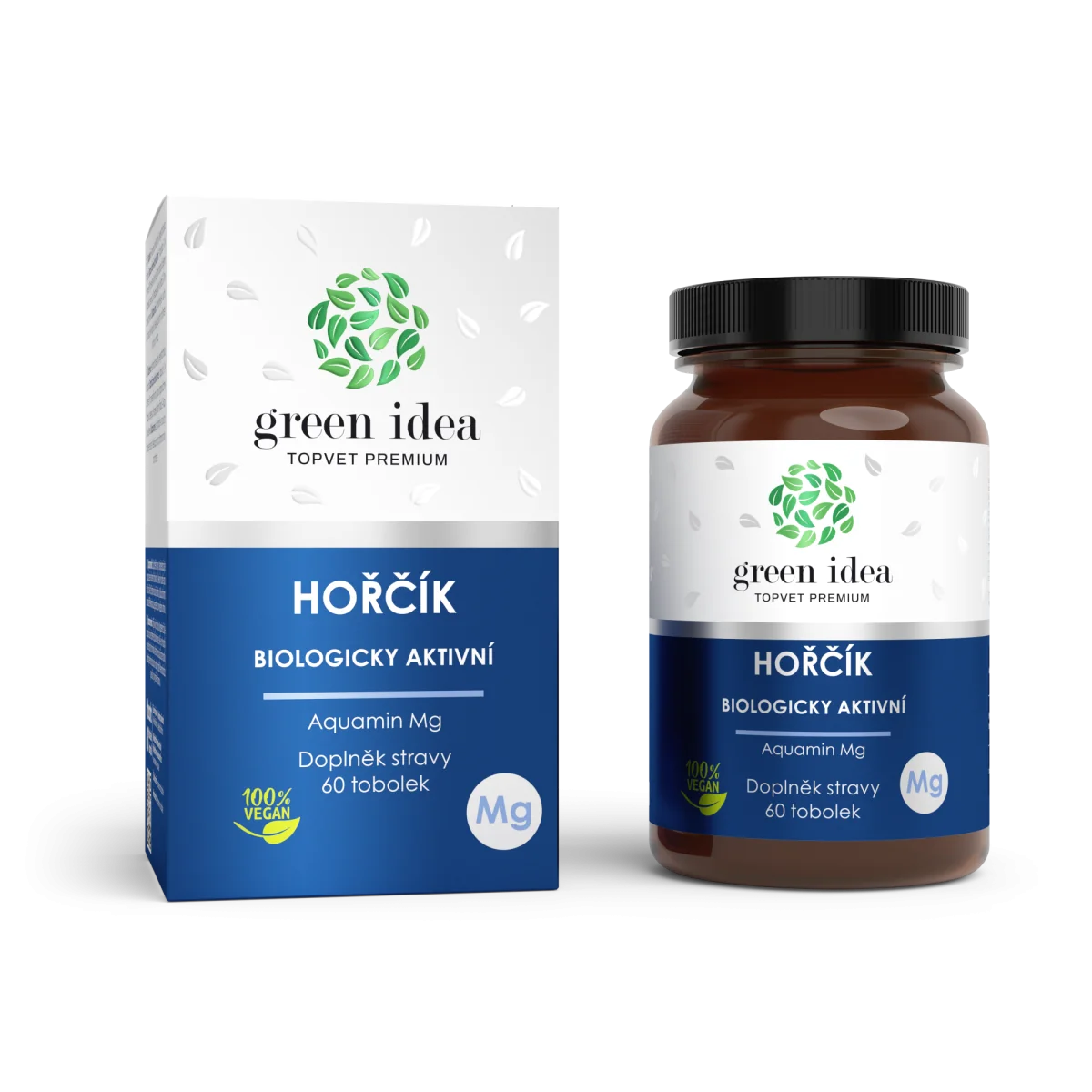 Horčík - Aquamin - 60 kapsúl - Green idea