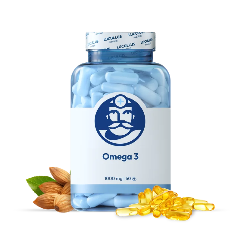Dr. LUCULLUS Omega 3 2× 60 kapsúl