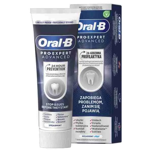 Oral-B Pasta Pro Expert Advanced 24h prevention 1x75ml, zubná pasta
