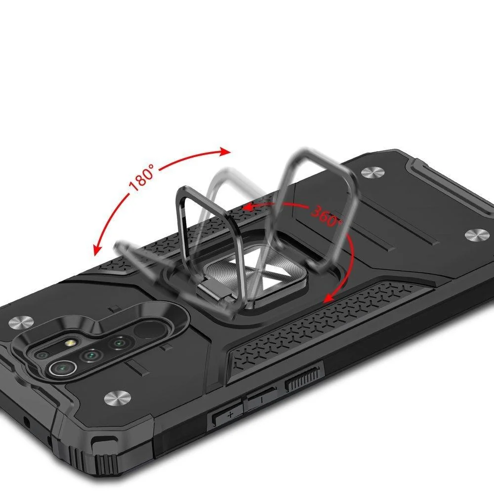 Puzdro Ring Armor pre Xiaomi Redmi Note 9/Redmi 10X 4G