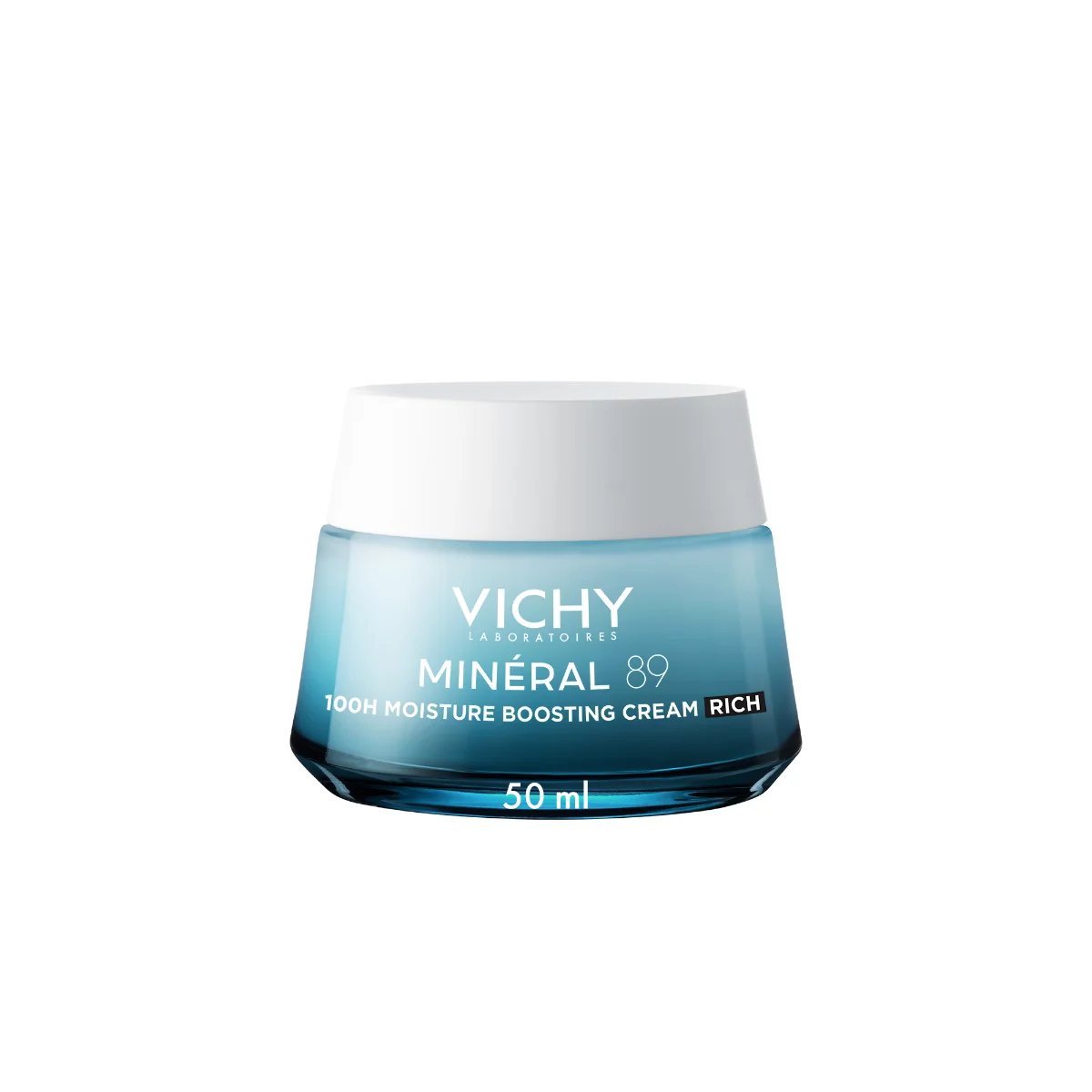 VICHY MINERAL 89 100H Krém pre podporu hydratácie - výživna textúra 50 ml