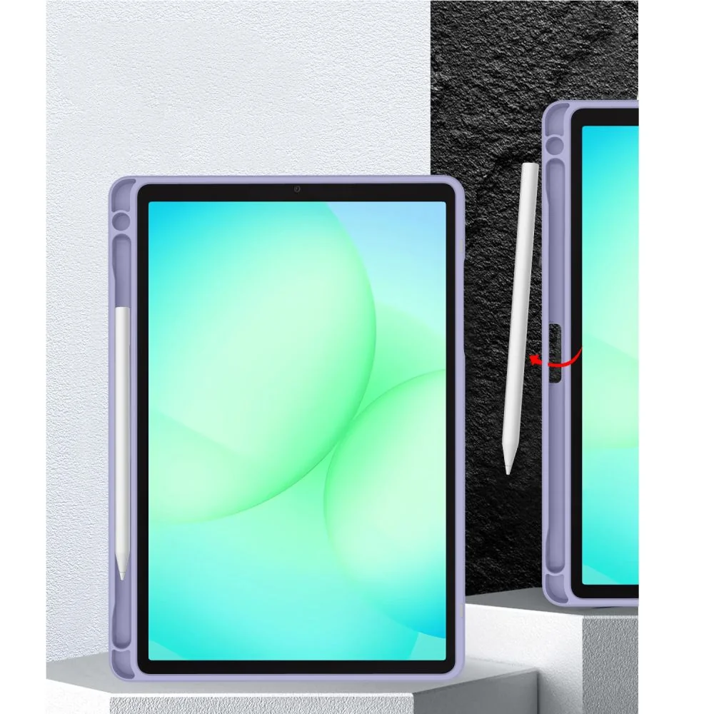 Tech-Protect SC Pen Hybrid puzdro na Samsung Galaxy Tab A9 / A11 8.7'', violet marble , violet marble