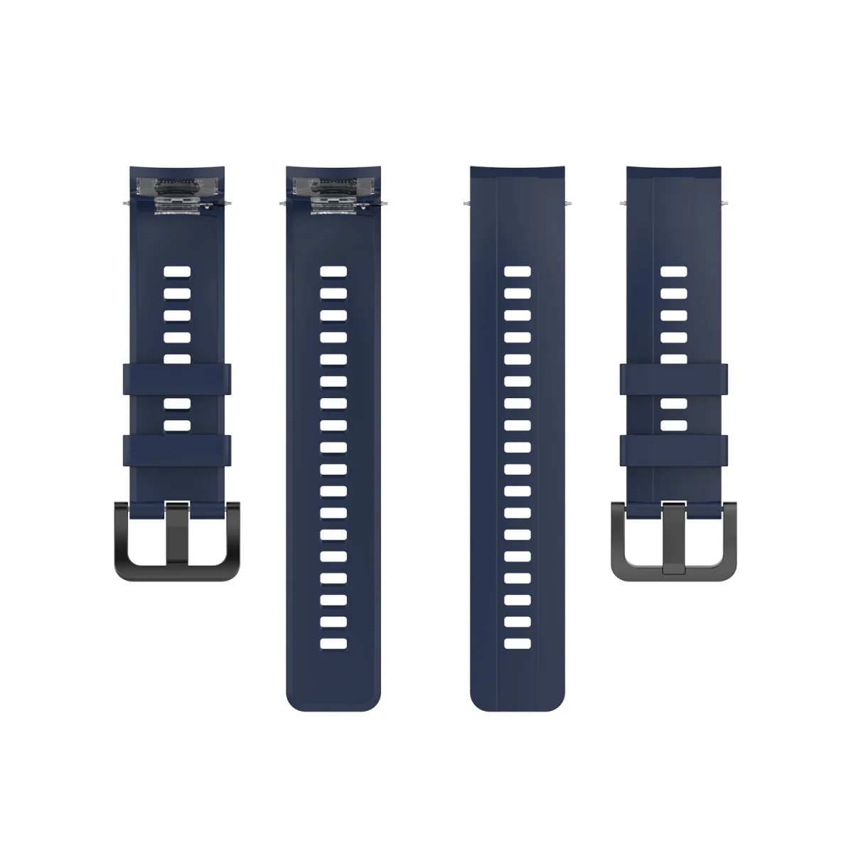 BStrap Silicone remienok na Honor Watch GS Pro dark blue