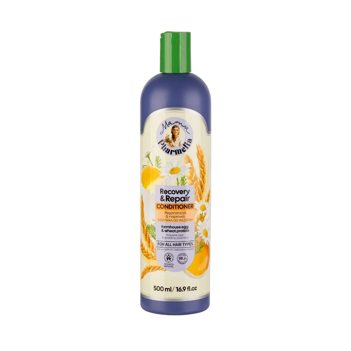 Regeneračný a obnovujúci kondicionér s vajcom a pšeničnými proteínmi - 500 ml - Mama Pharmelia