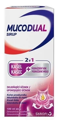 MUCODUAL sirup 1×100 ml, sirup