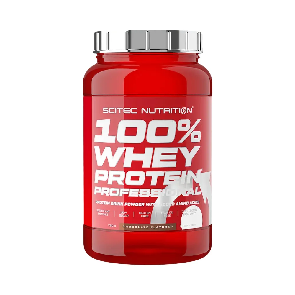 Scitec Nutrition 100% Whey Protein Professional 780 g čokoláda-cookies&cream
