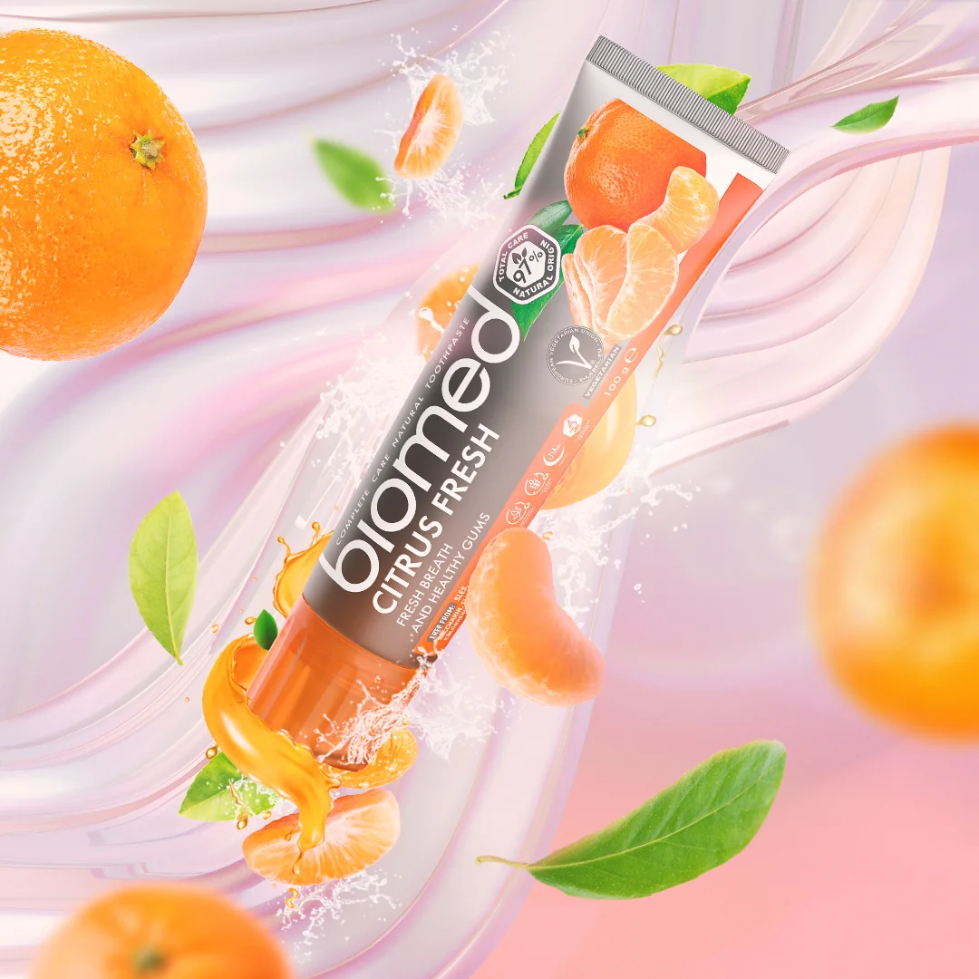 BIOMED CITRUS FRESH 1×100 g, zubná pasta