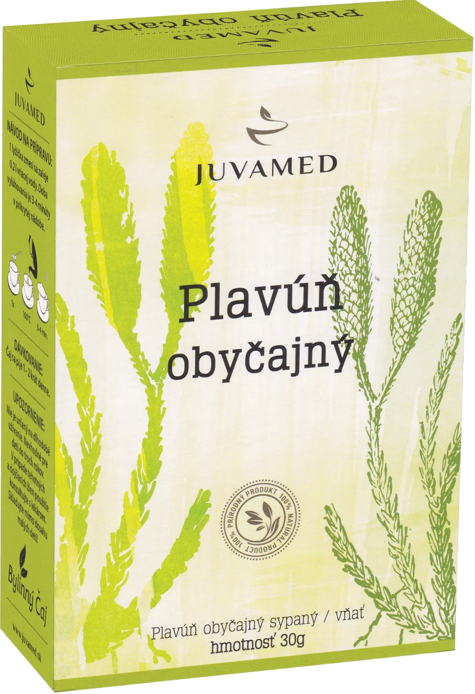 JUVAMED PLAVÚŇ OBYČAJNÝ - VŇAŤ 1×30 g, sypaný bylinný čaj