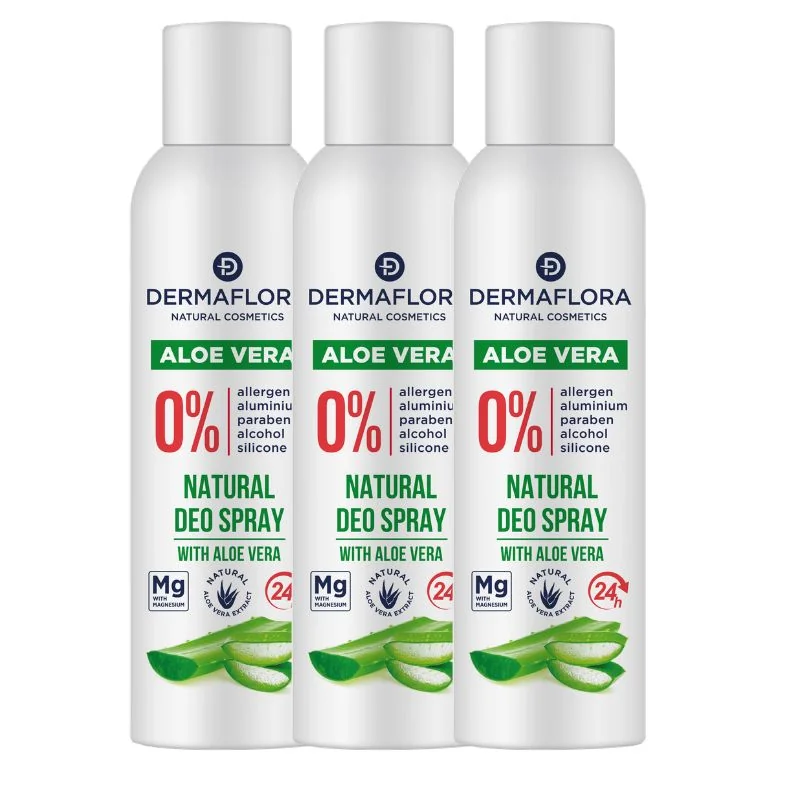 DERMAFLORA dezodorant sprej s ALOE VERA