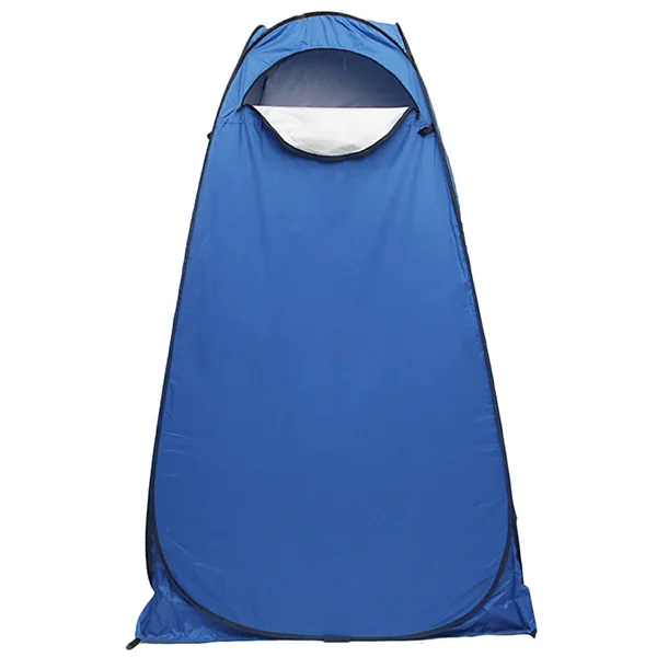 Plážový stan na prezliekanie a sprchovanie Tent Blue, 120cm x 120cm x 190cm, modrý 